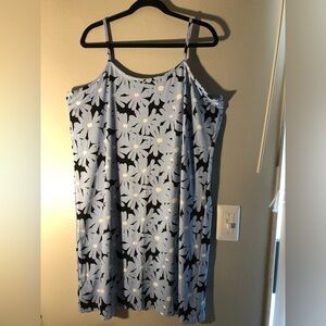 Real Essentials Cami Tank Sleep dress with Spaghetti’s straps Size L